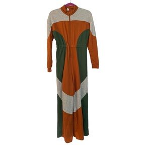 Sweatsuit Jumpsuit with front zipper